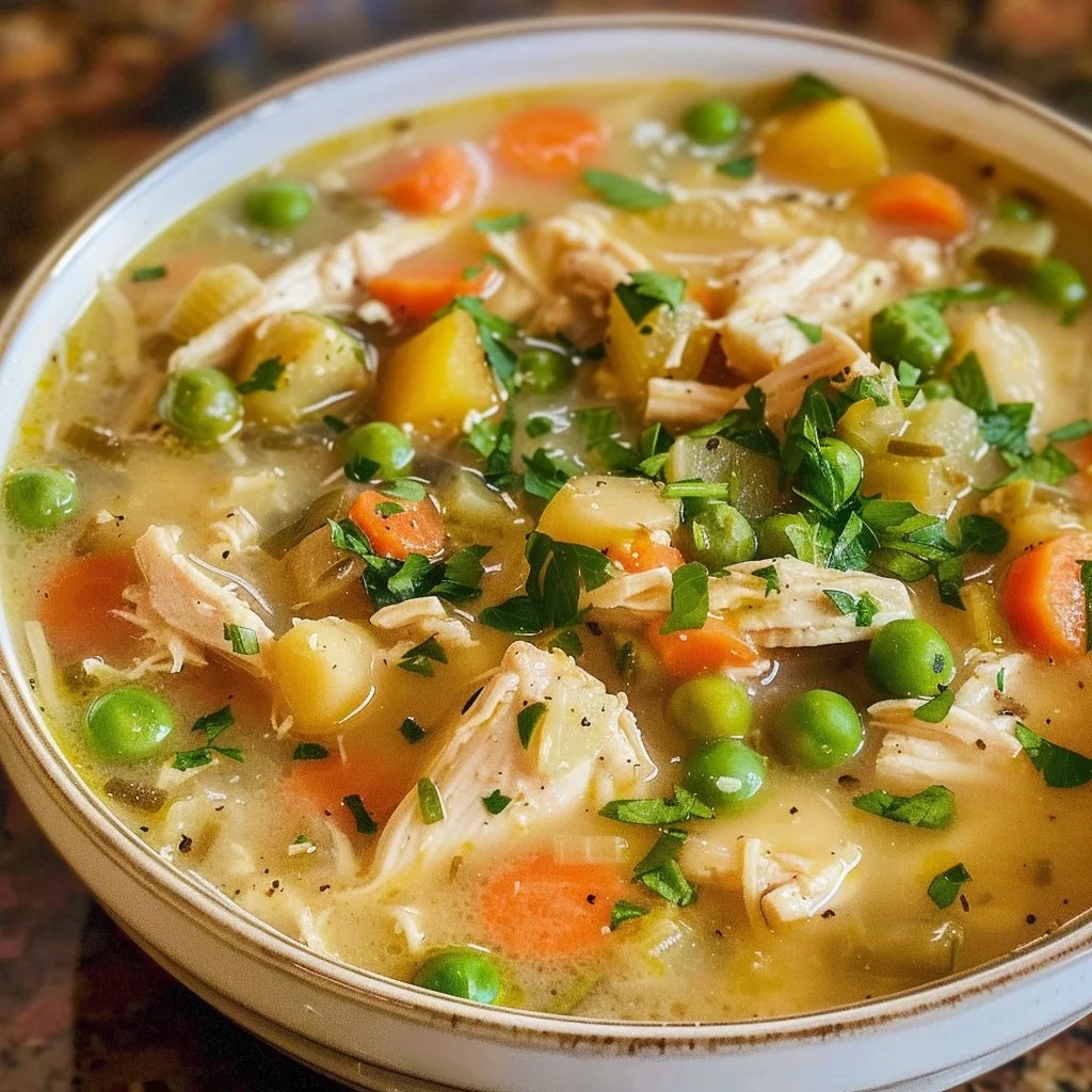 Chicken Pot Pie Soup