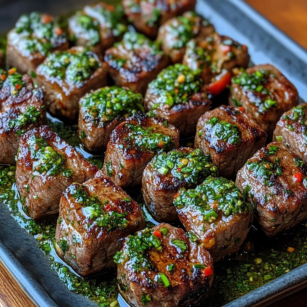 Chimichurri Steak Bites: An Incredible Ultimate Recipe