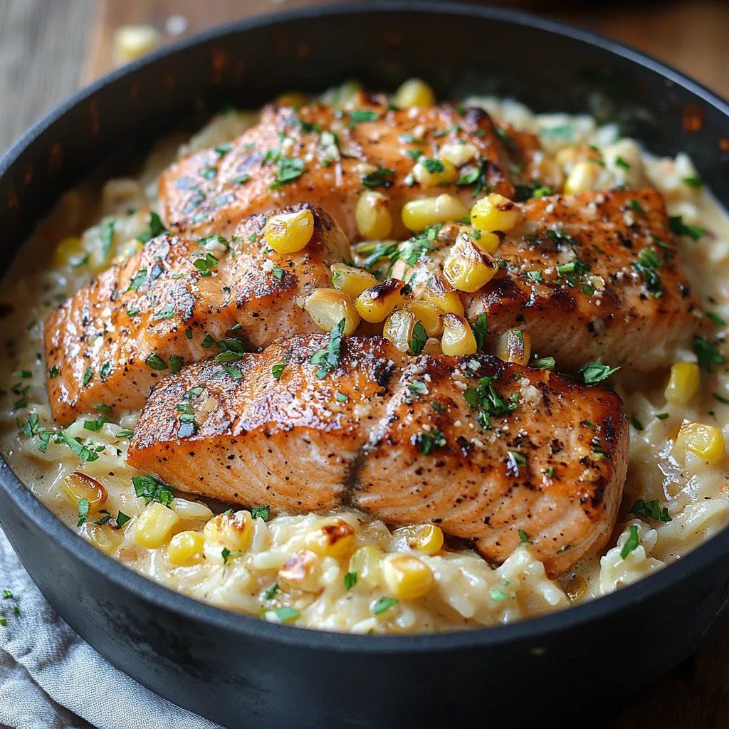 Creamed Corn Orzo with Salmon: An Incredible Ultimate Recipe