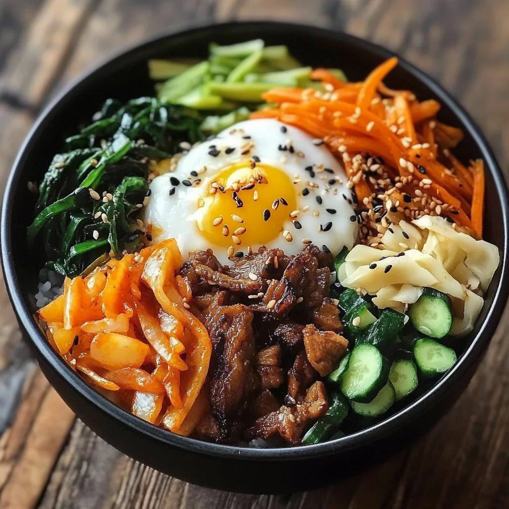 Easy Korean Bibimbap