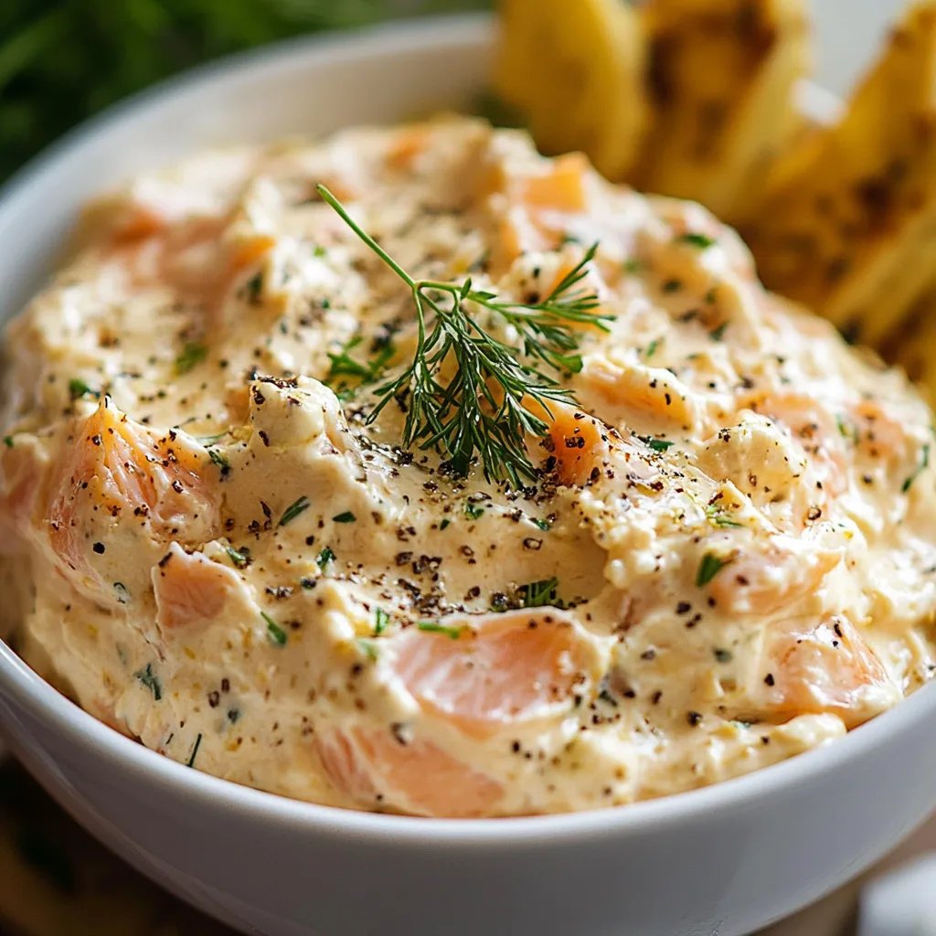 The Best Ever Smoked Salmon Dip