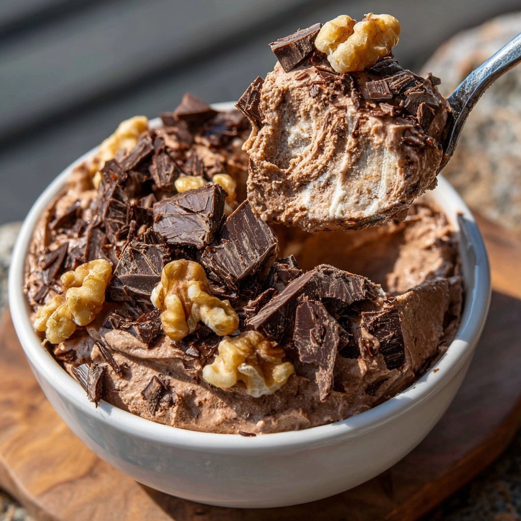 Nutty Chocolate Cottage Cheese Delight