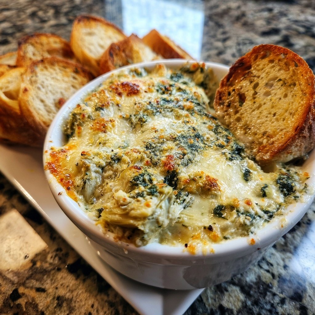 Spinach Artichoke Fondue Surprise