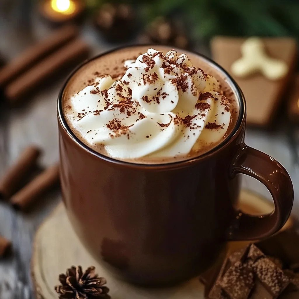 Gingerbread Hot Chocolate Recipe