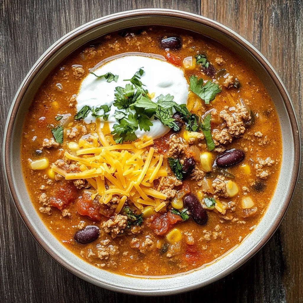 Creamy Taco Soup