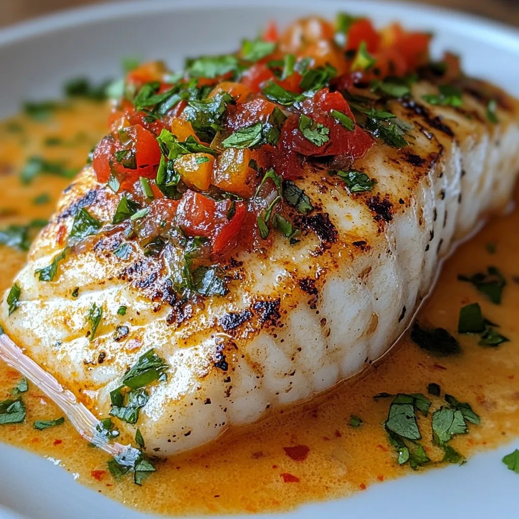 Tropical Grouper w/ Spicy Coconut Ginger Sauce: An Incredible Ultimate Recipe