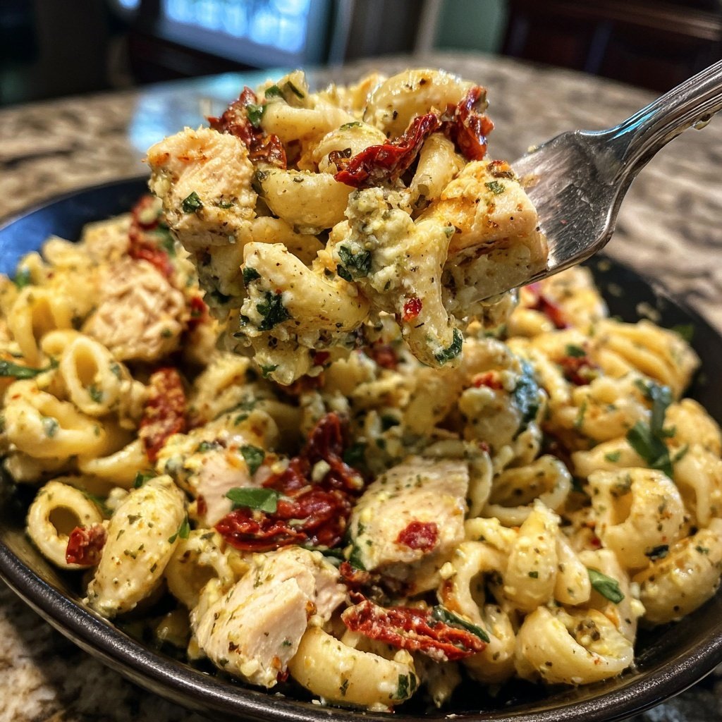 Chicken Pesto Pasta Salad Fresh
