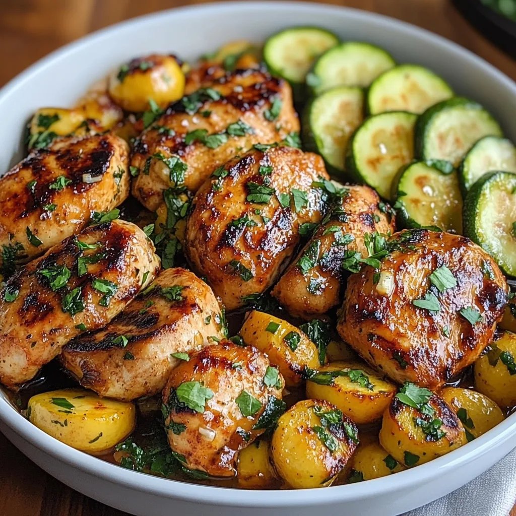 <p>Savory Garlic Butter Chicken w/ Fresh Zucchini: An Amazing Ultimate Recipe</p>