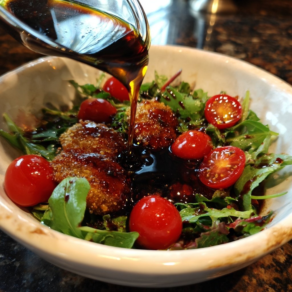 Quick Balsamic Glaze for Everyday Salads​