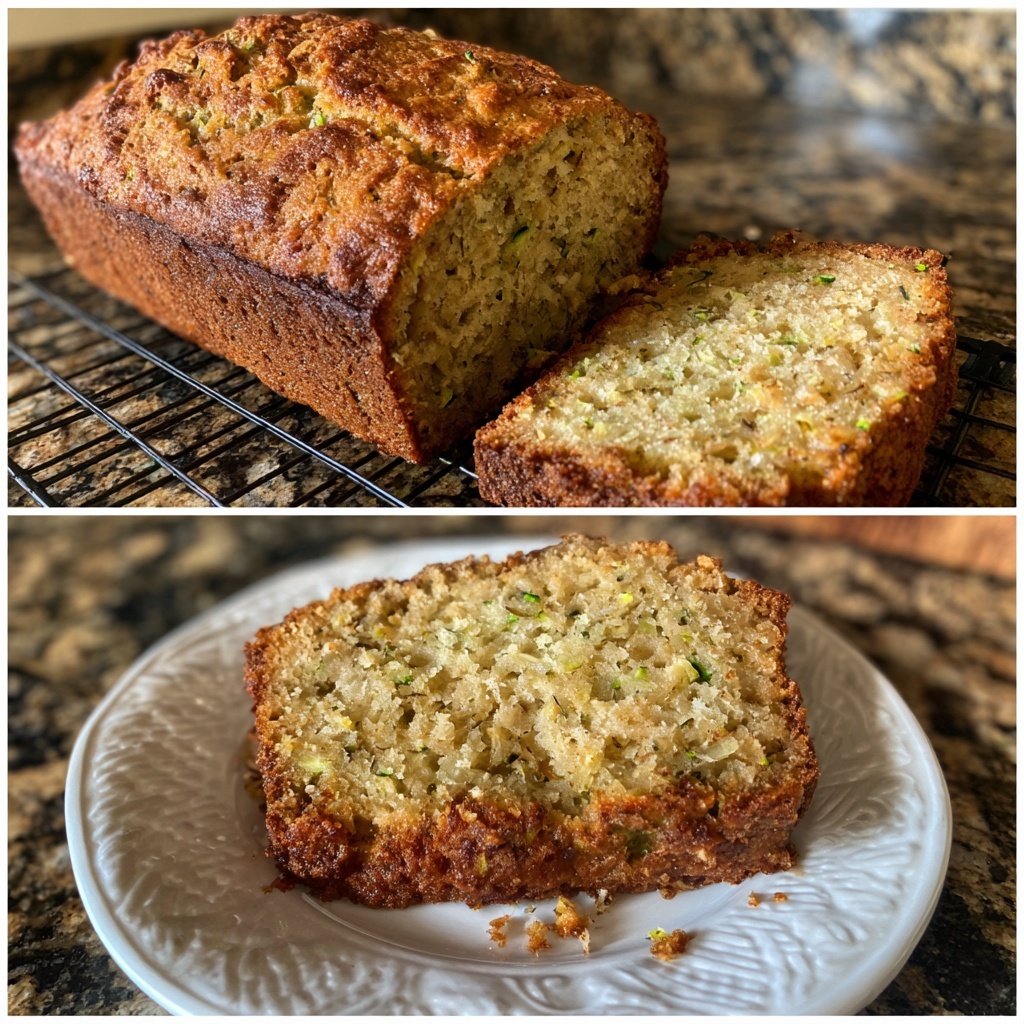 Zucchini Banana Bread Loaf