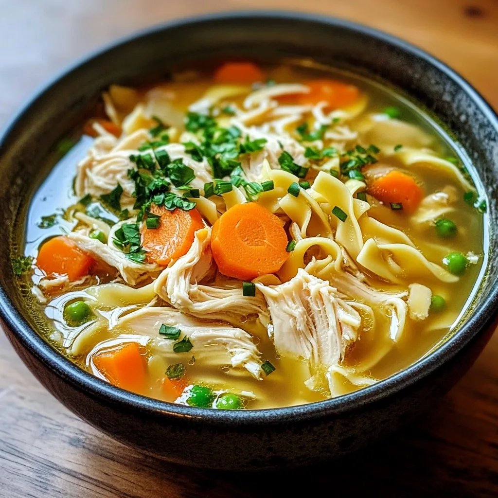 Classic Chicken Noodle Soup