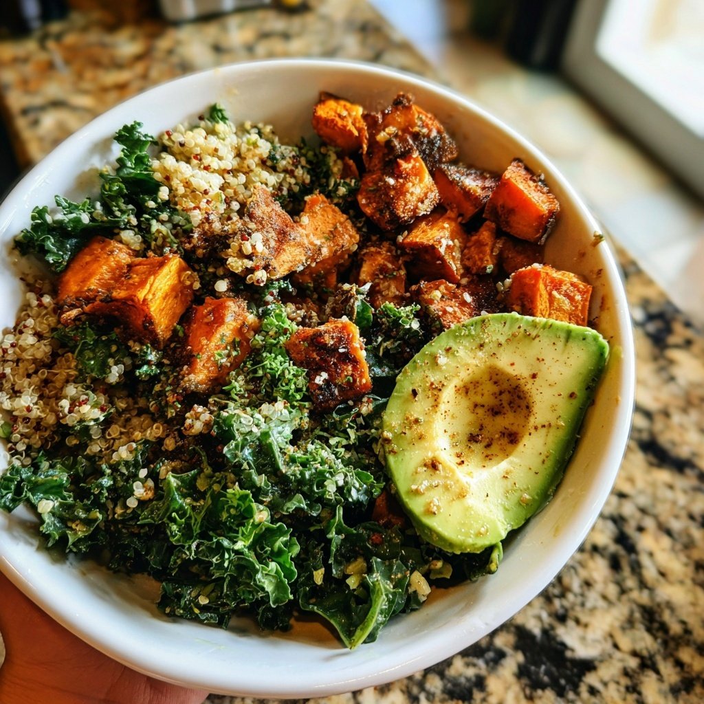Winter Greens Power Bowl