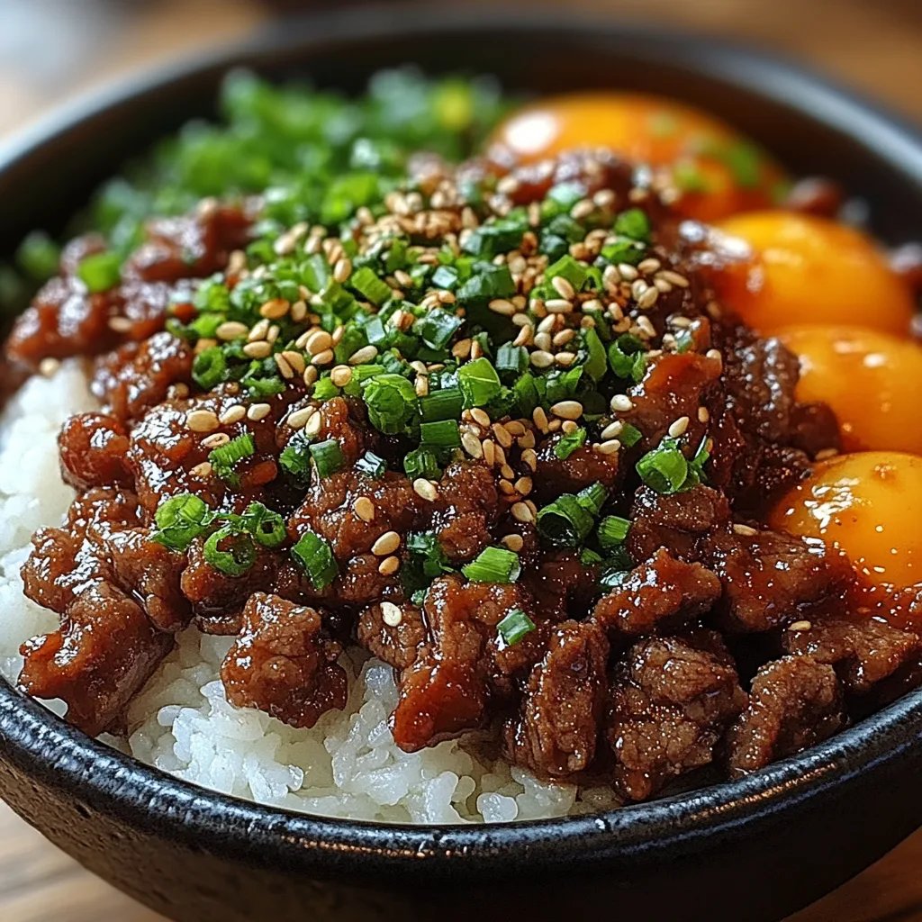 Korean Ground Beef Bowl: An Amazing Ultimate Recipe