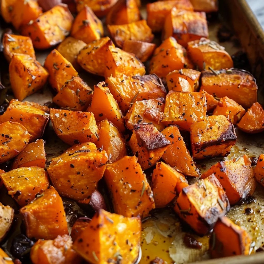 Crispy Roasted Sweet Potatoes