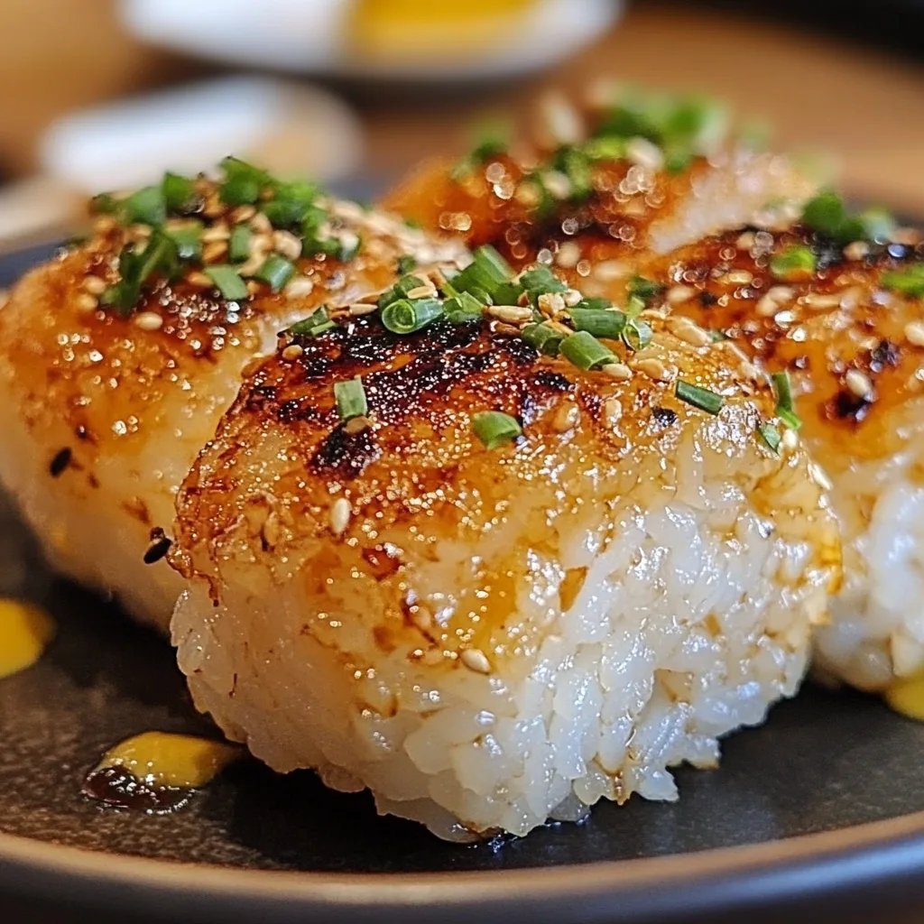 Yaki Onigiri (Grilled Rice Balls)