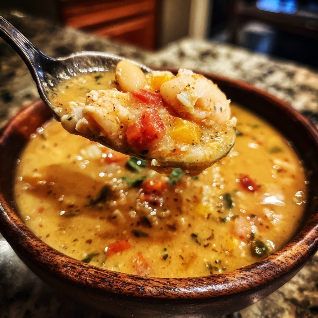 White Bean Pumpkin Turkey Chili