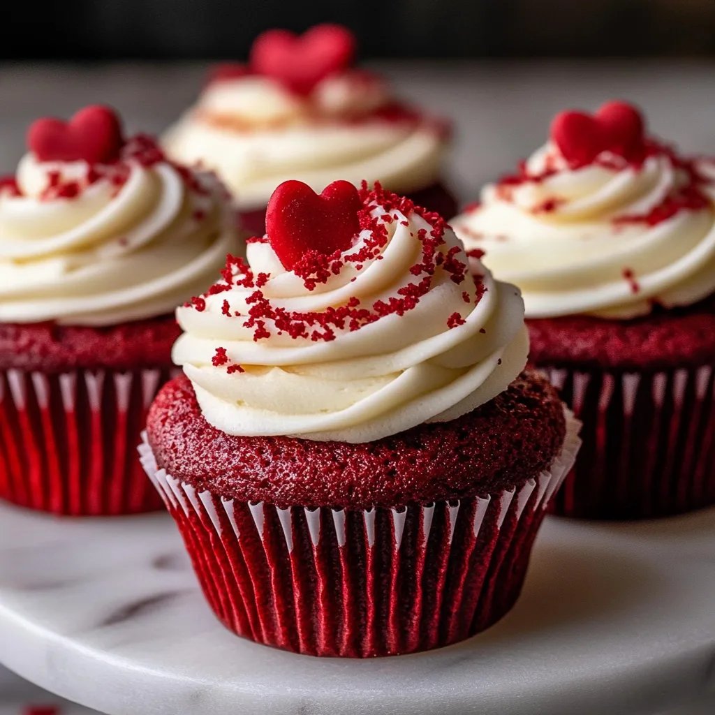 The Best Homemade Red Velvet Cupcakes