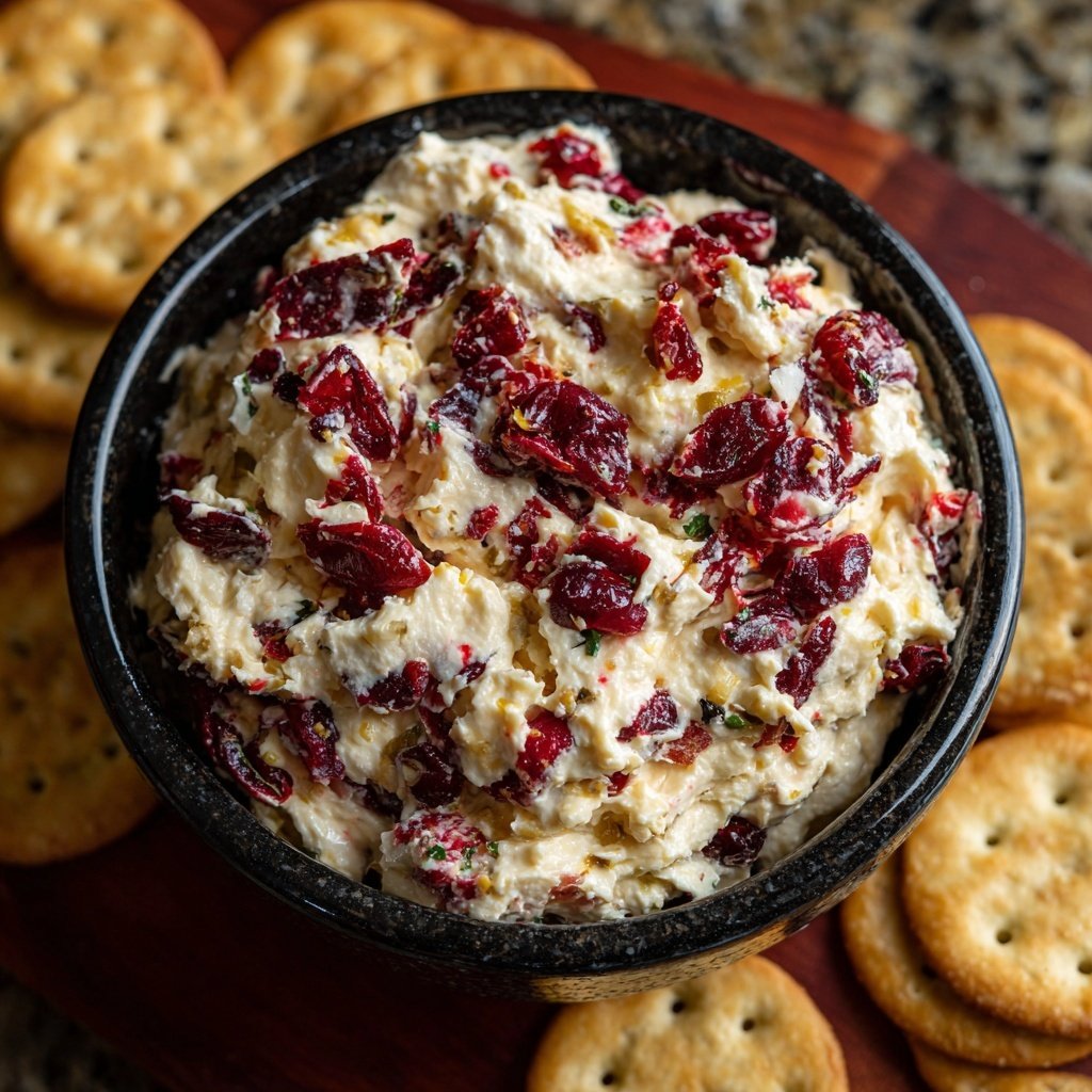 Cranberry Jalapeño Cream Cheese Dip