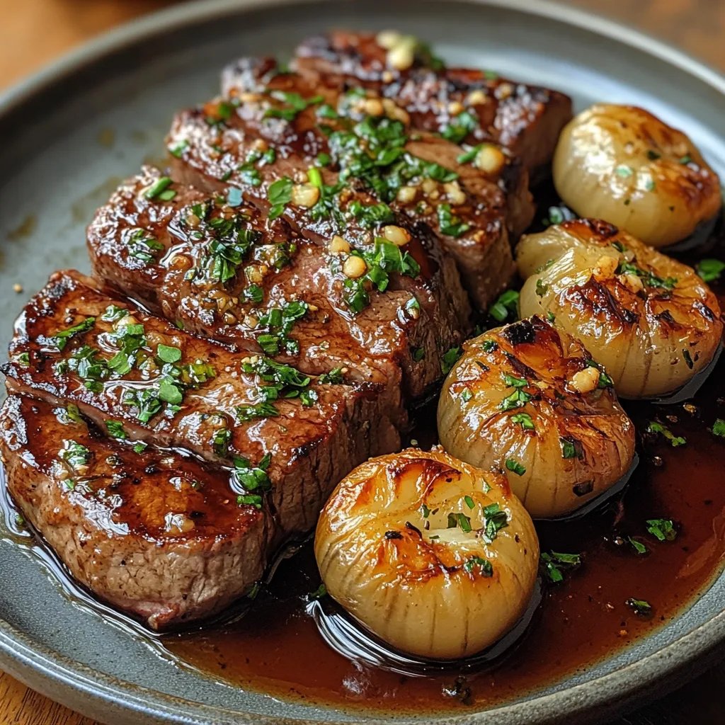 Bavette Steak & Roasted Garlic Pan Sauce: An Incredible Ultimate Recipe