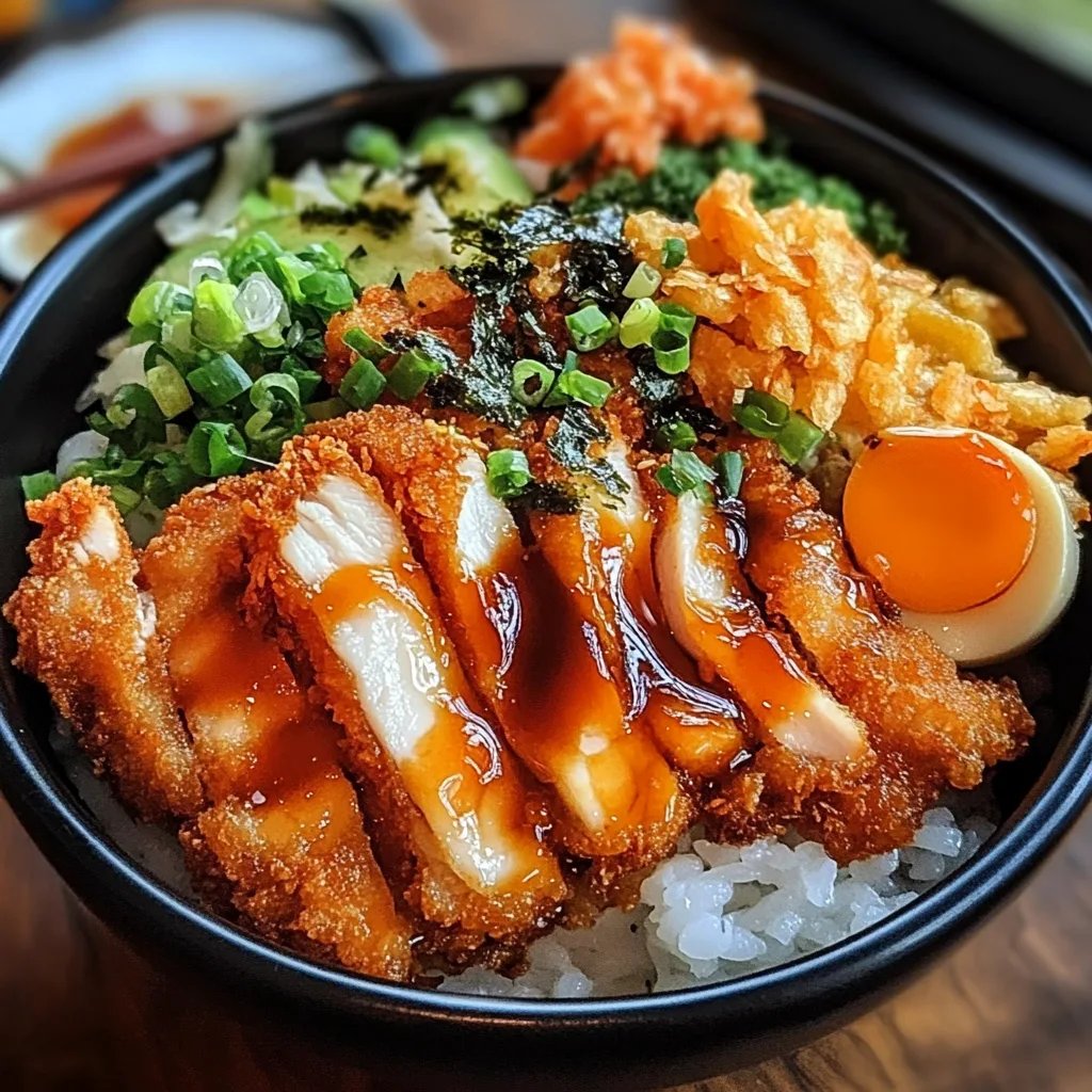 Crispy Chicken Katsu Bowls