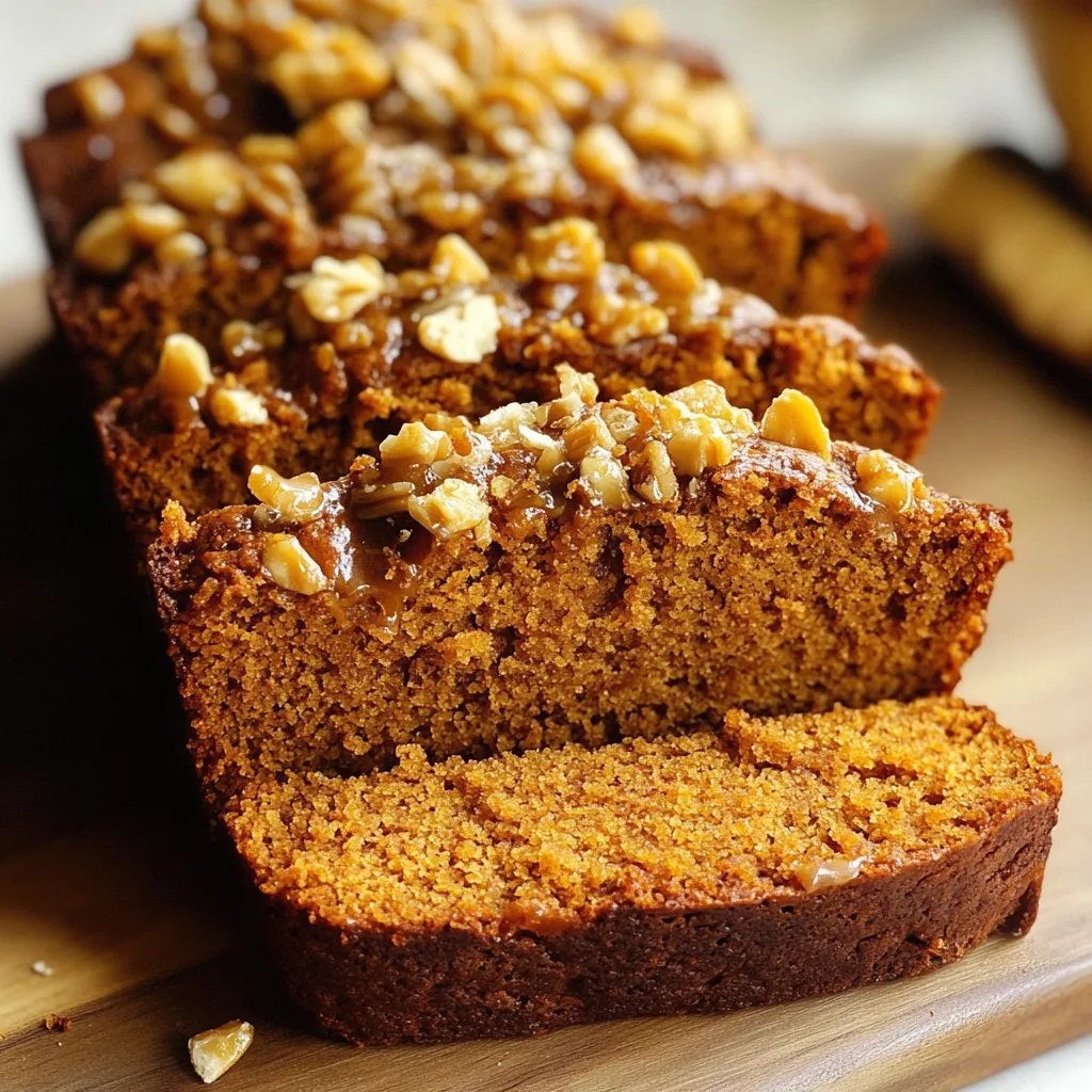 Pumpkin Bread w/ Maple Glaze: An Incredible 7-Step Recipe