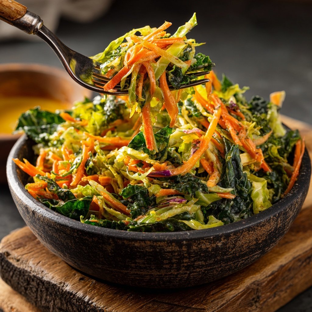 Cabbage Kale Collards Broccoli Slaw