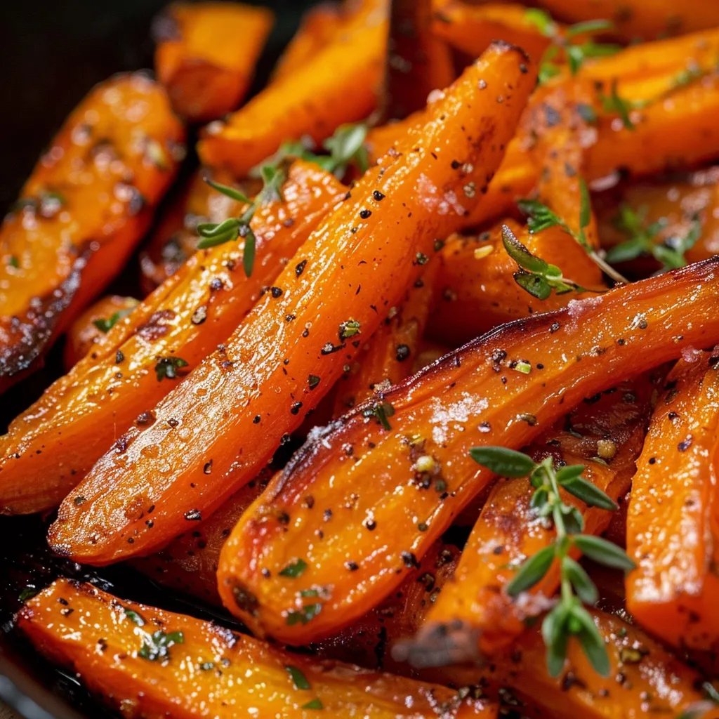 Parmesan Roasted Carrots