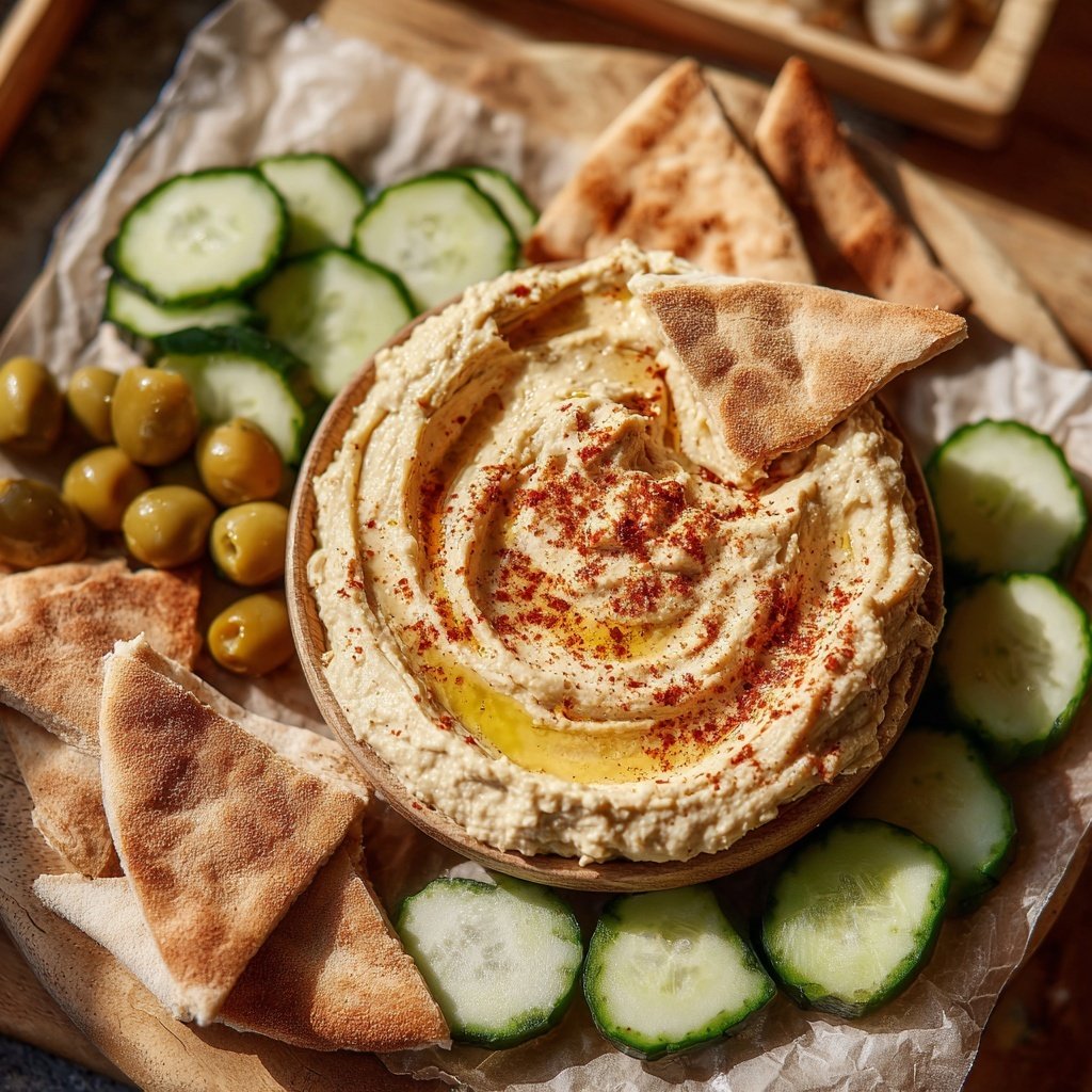 Mediterranean Hummus Platter