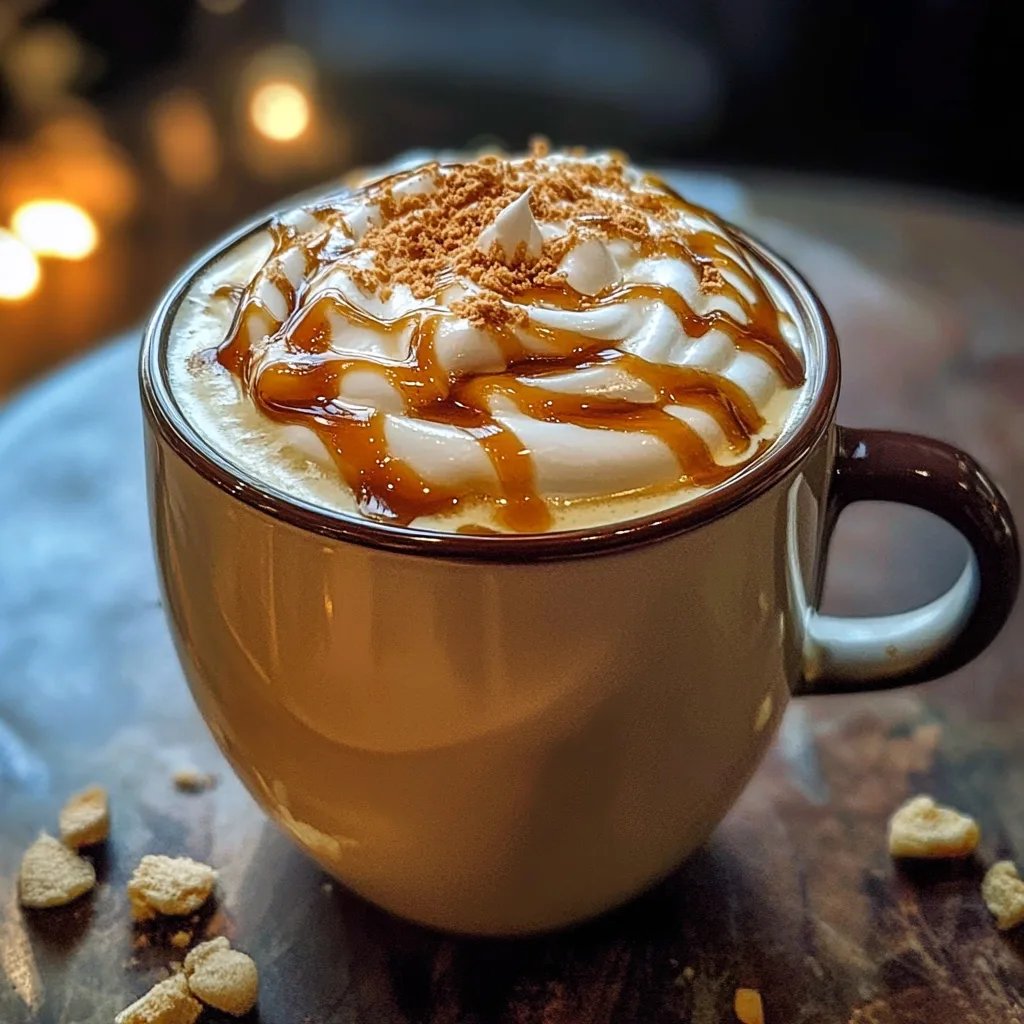 Salted Caramel Brûlée Latte