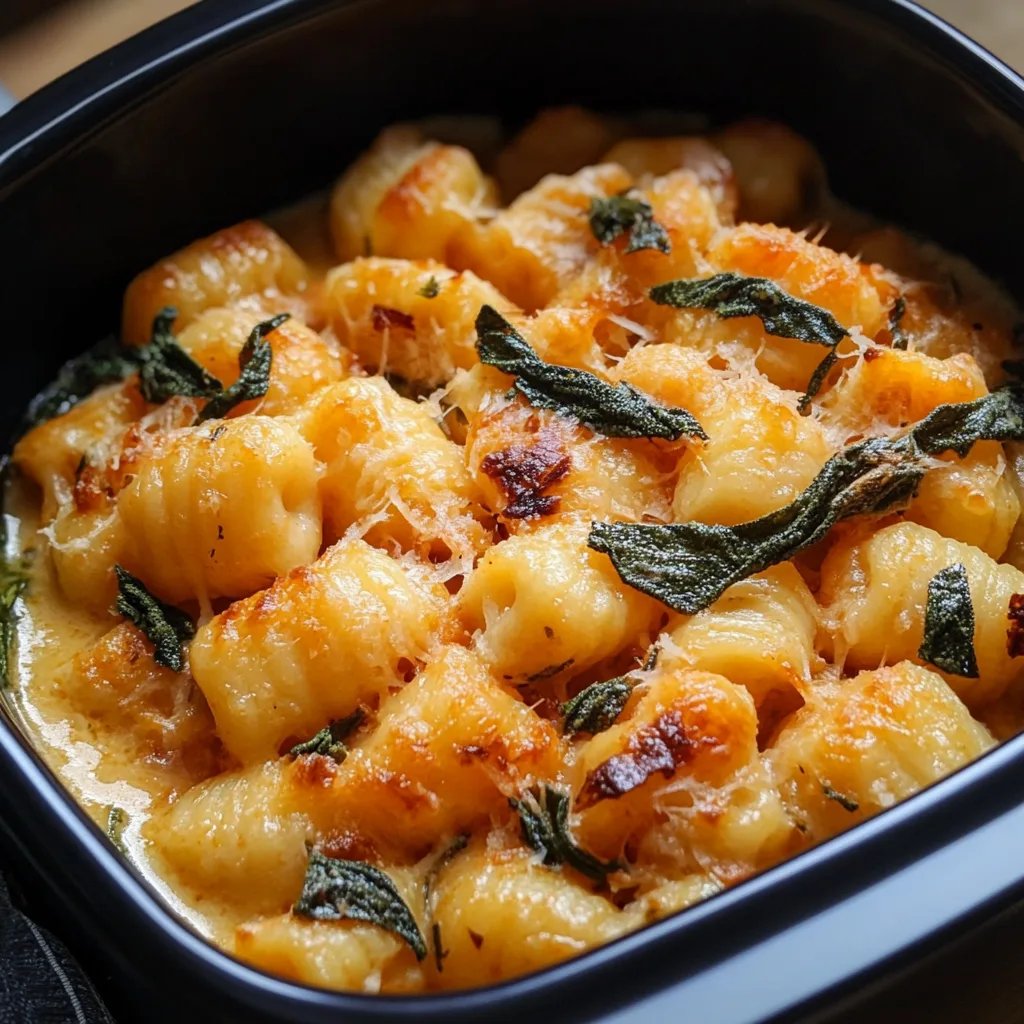 Pumpkin Gnocchi Bake