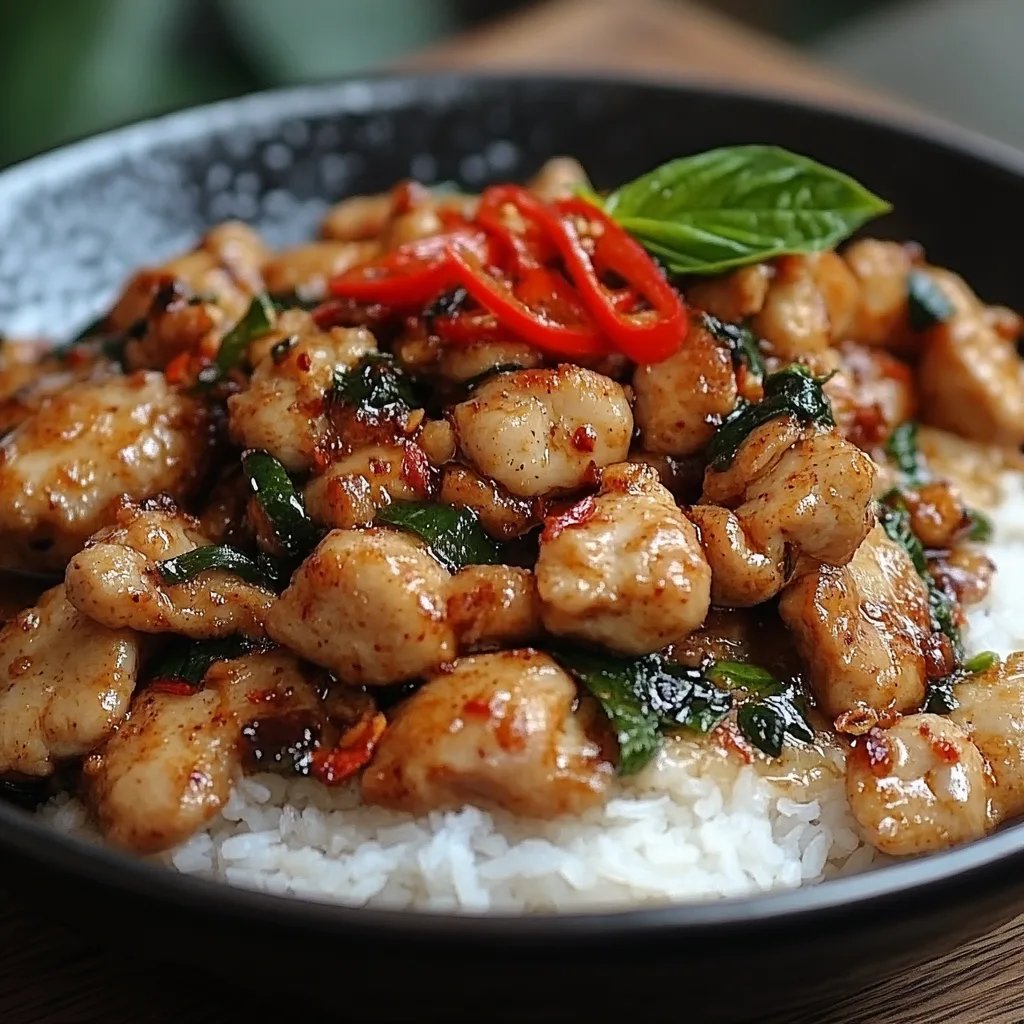 Spicy Basil Chicken: An Incredible Ultimate Recipe You Must Try
