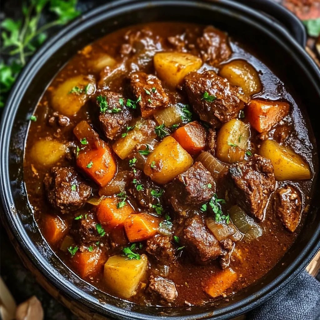 Beef Stew for a Cozy Autumn Night