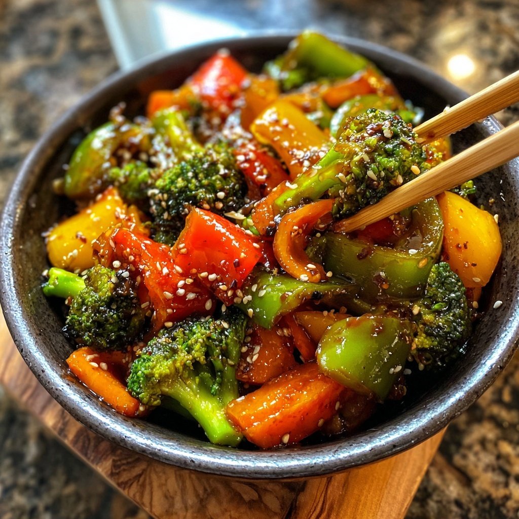 Teriyaki Vegetable Stir-Fry