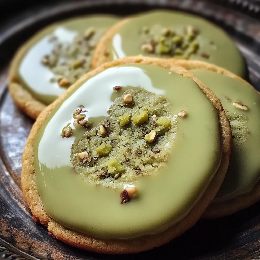 Pistachio Cream Cookies