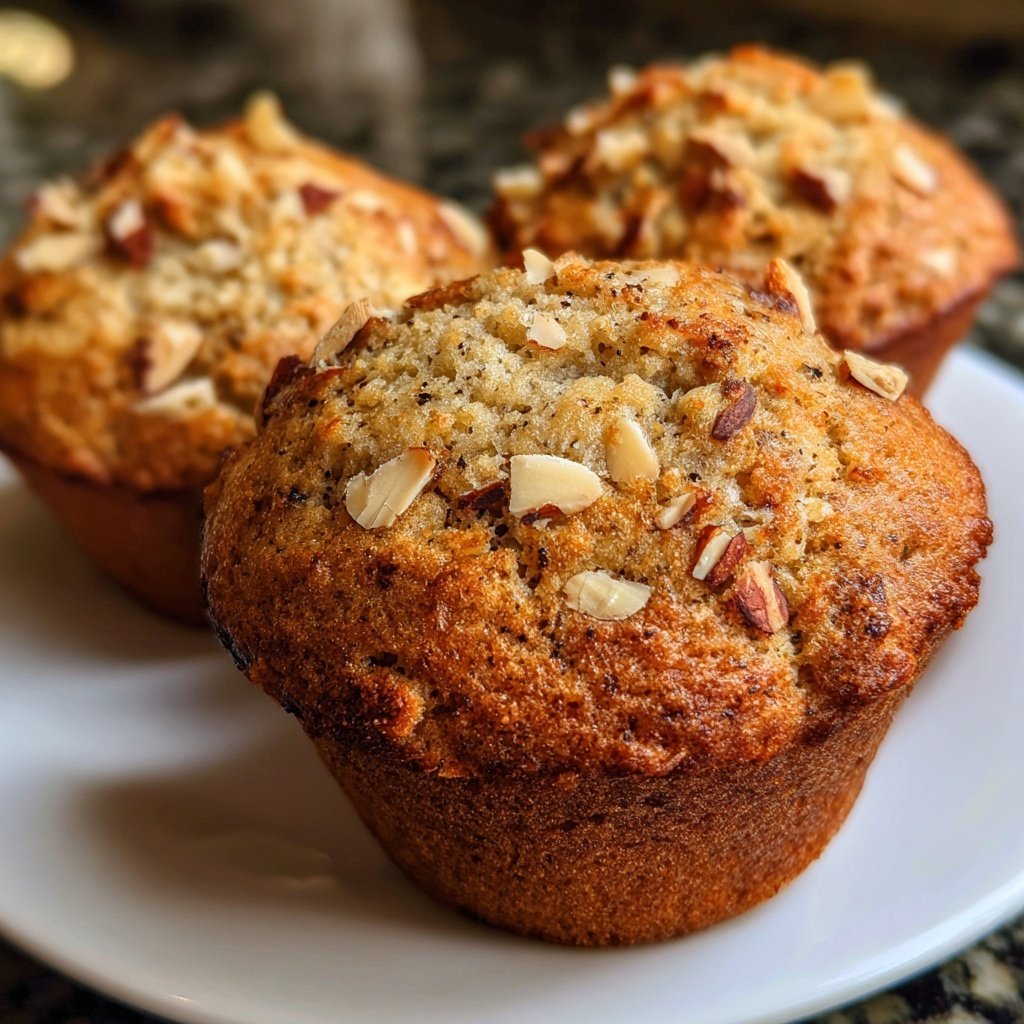 Banana Almond Flour Muffins