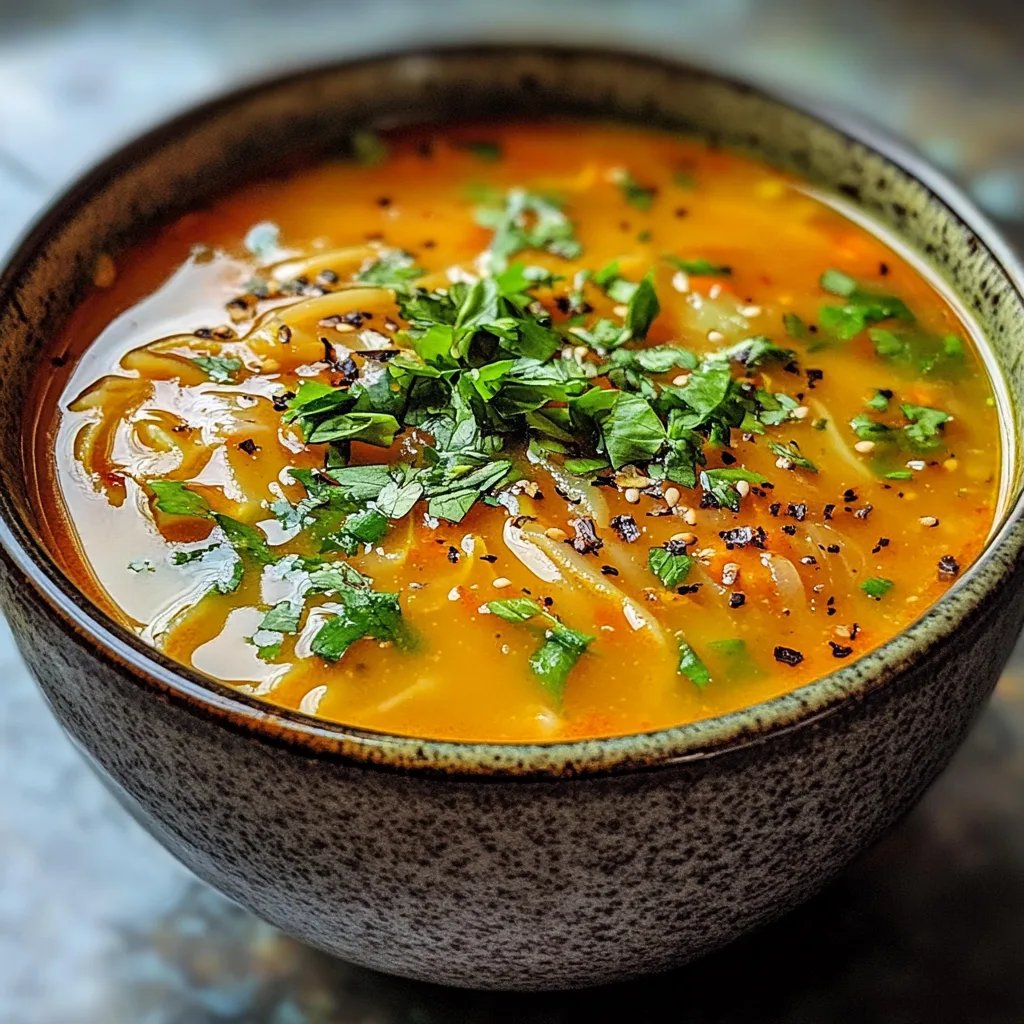 Spicy Ginger Soup Changed My Life Forever!