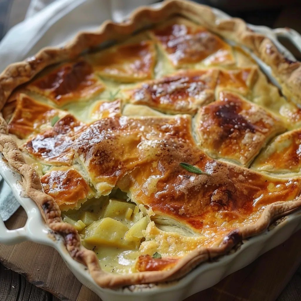 Jamie Oliver Leek And Potato Pie