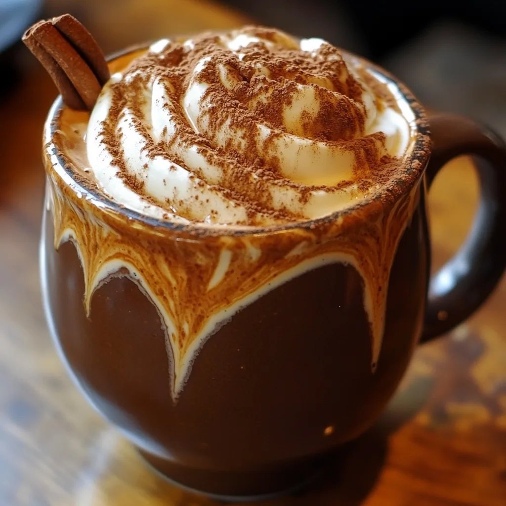 Pumpkin Spice Hot Chocolate