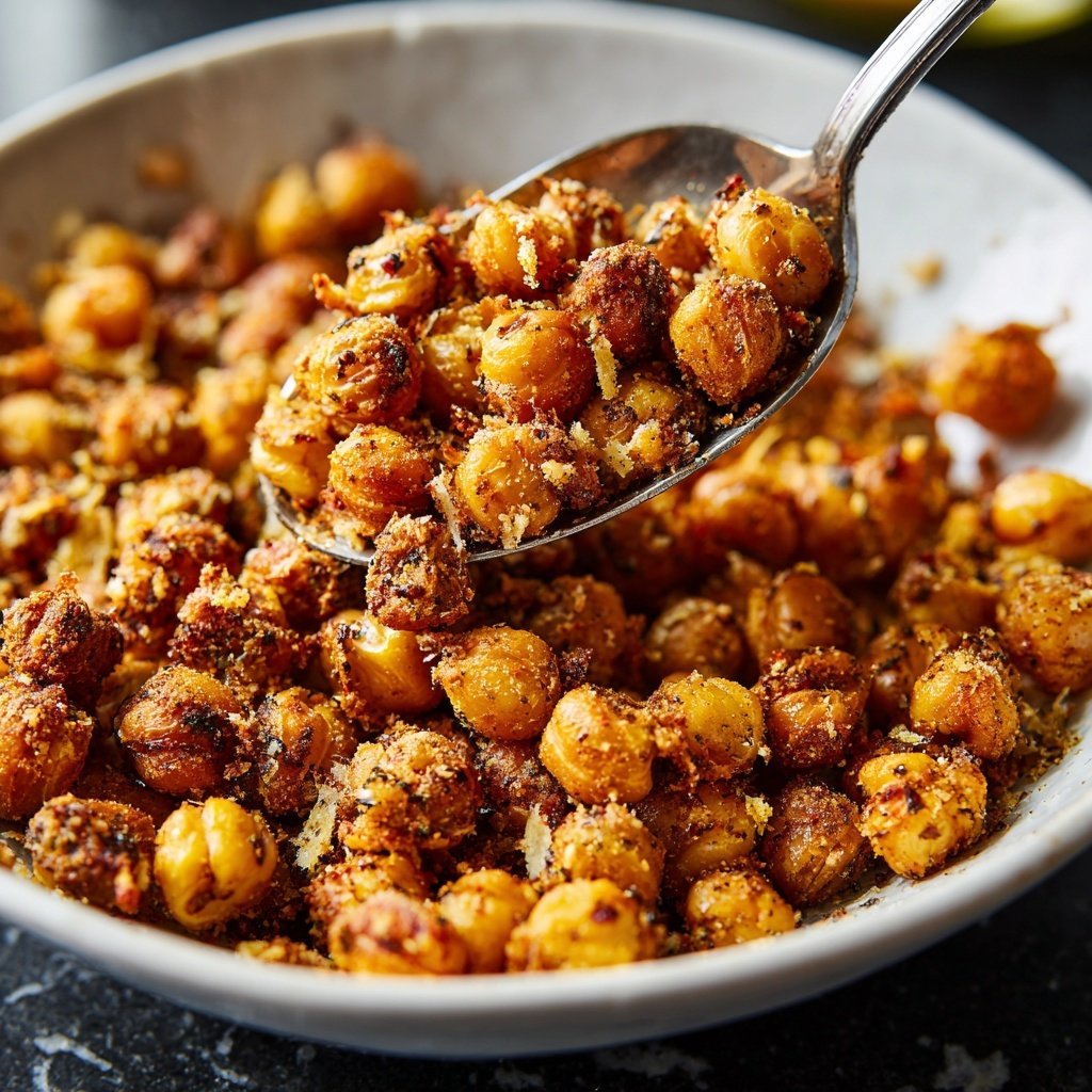 Roasted Chickpea Plant Based Parmesan