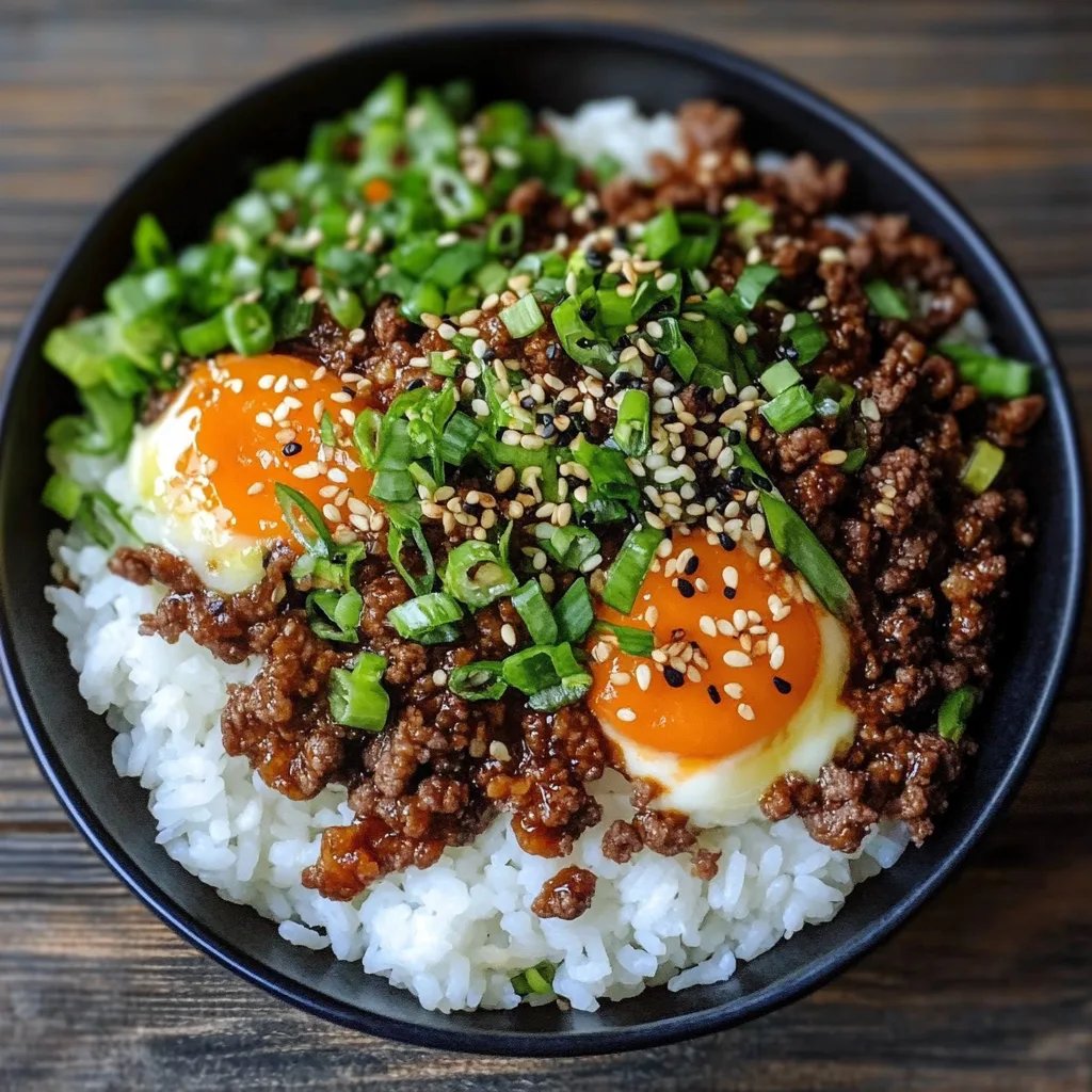 Quick & Easy Korean Ground Beef Bowl: An Incredible 5-Ingredient Recipe