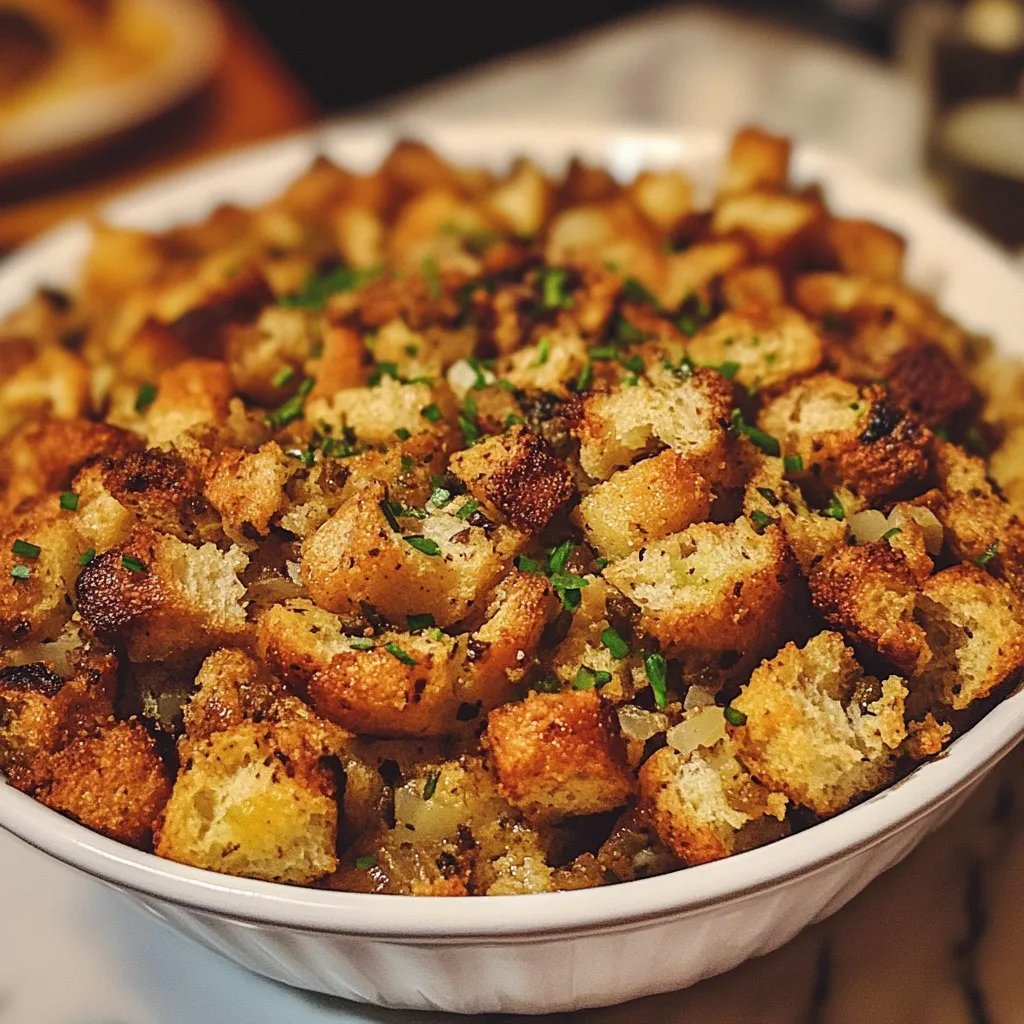 Perfect Homemade Stuffing for the Holidays