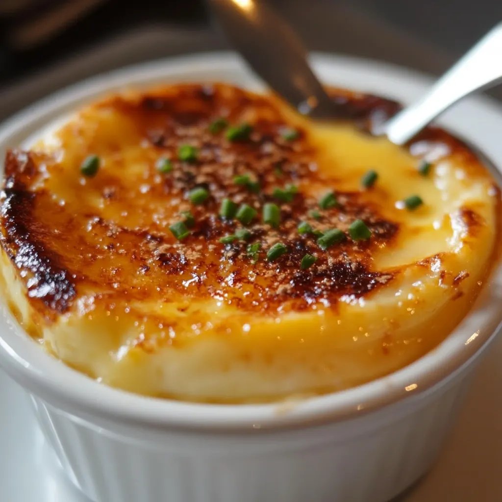 Japanese Sweet Potato Crème Brûlée