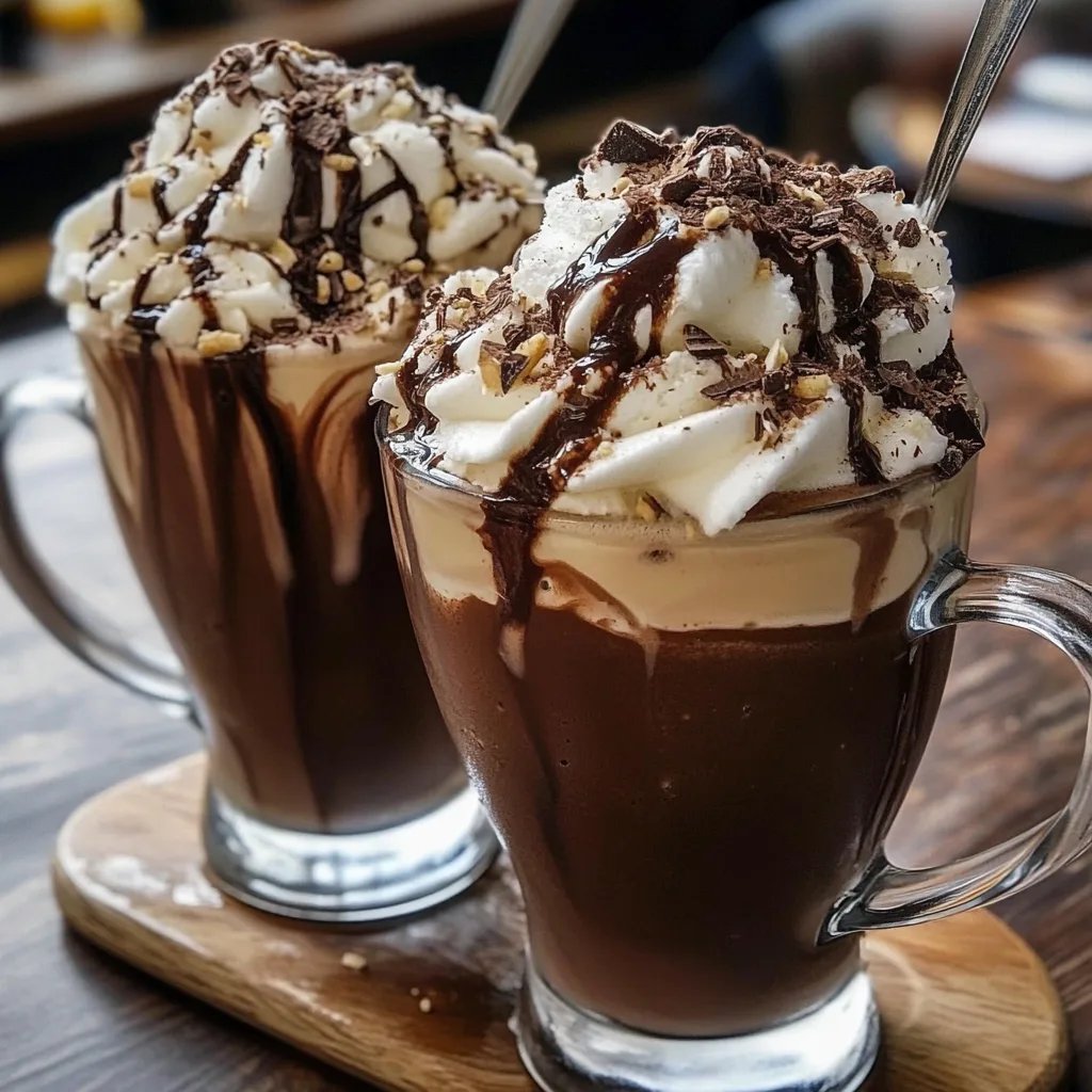 Hot Chocolate Floats