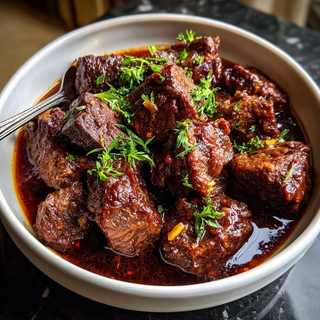 Red Wine Braised Beef
