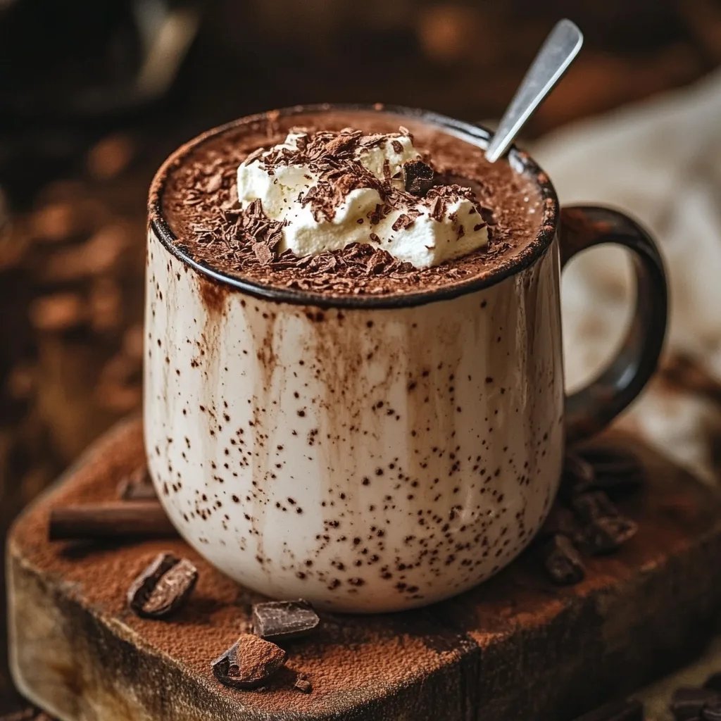 Hot Chocolate With Cocoa Powder