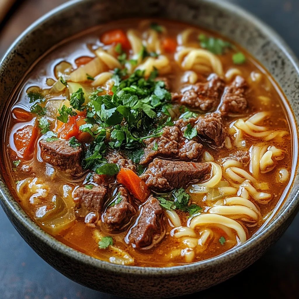 Delicious Satay Beef Noodle Soup: An Incredible Recipe You Must Try!