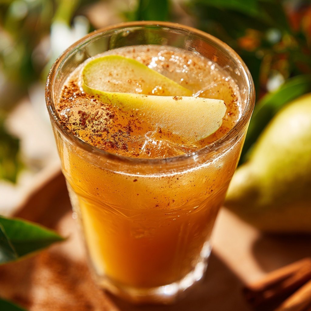 Cinnamon Pear Winter Cooler