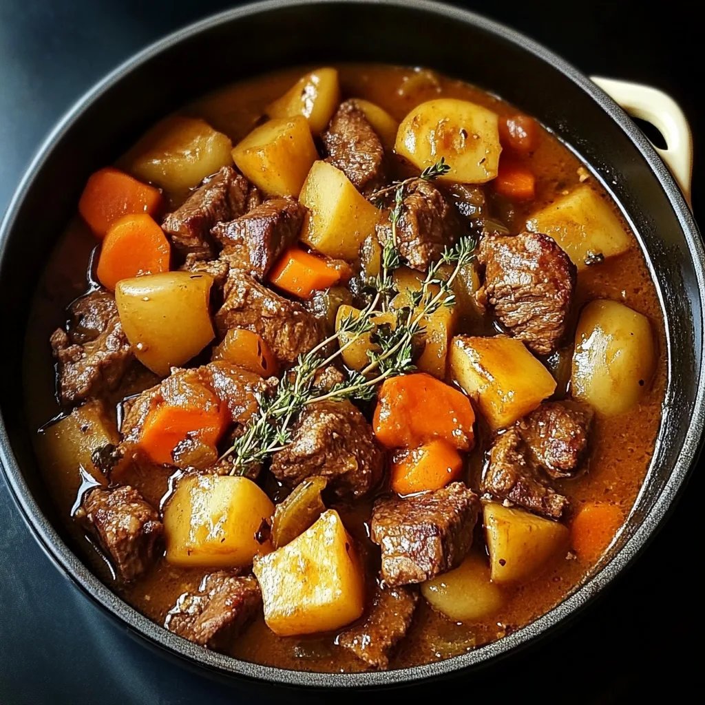 Autumn Harvest Beef Stew