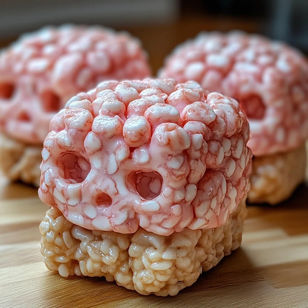 Marshmallow Rice Krispies Halloween Brains: An Amazing Ultimate Recipe