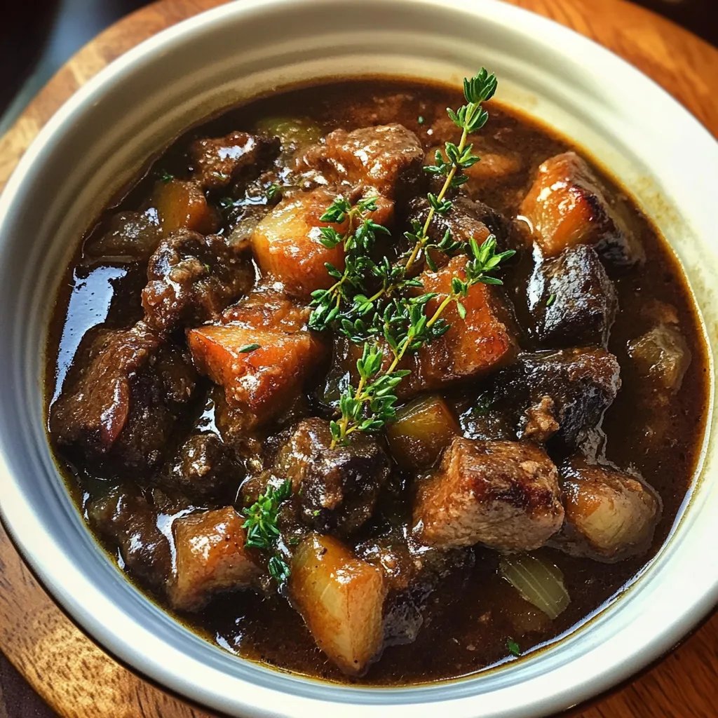 French Onion Beef Stew